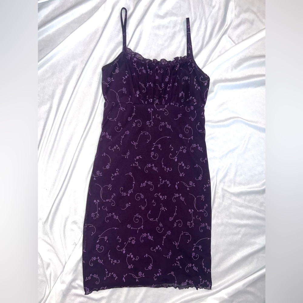 Purple Mini Dress
